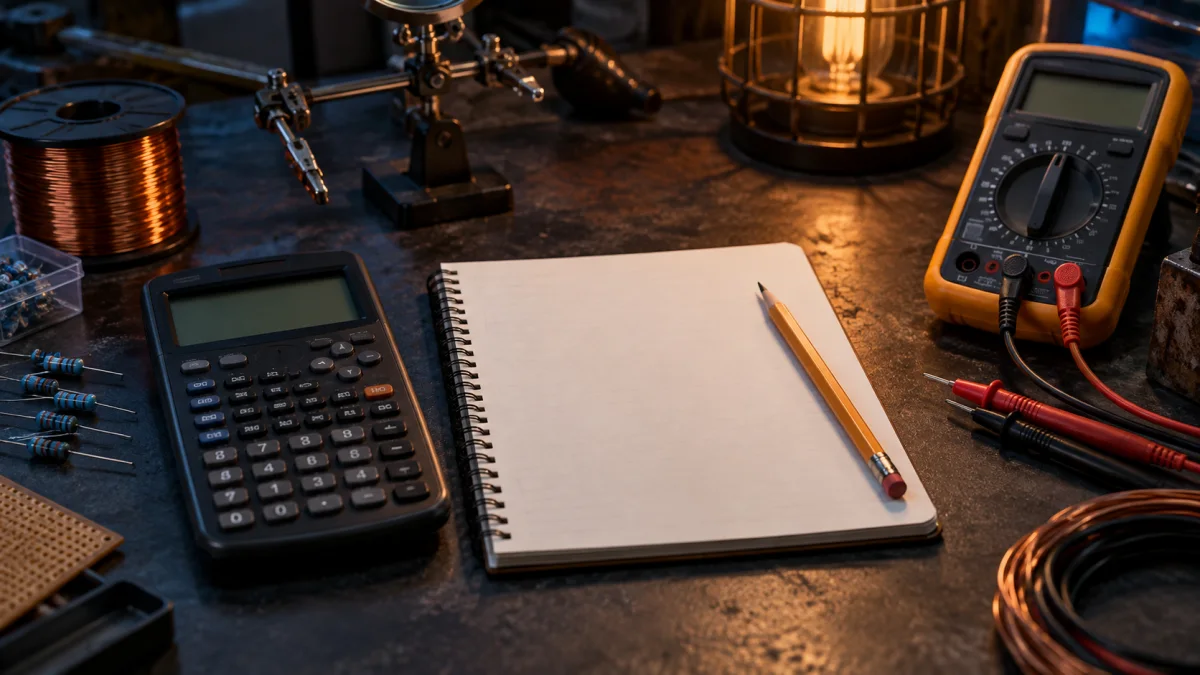 Using a Current Calculator vs Working It Out by Hand